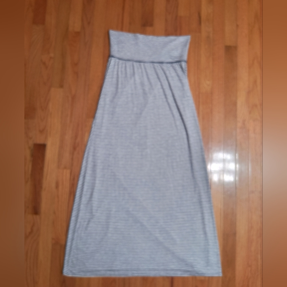3/$10 ⭐ Max Studio Striped Maxi Skirt Or Convertible Summer Dress, Women's M